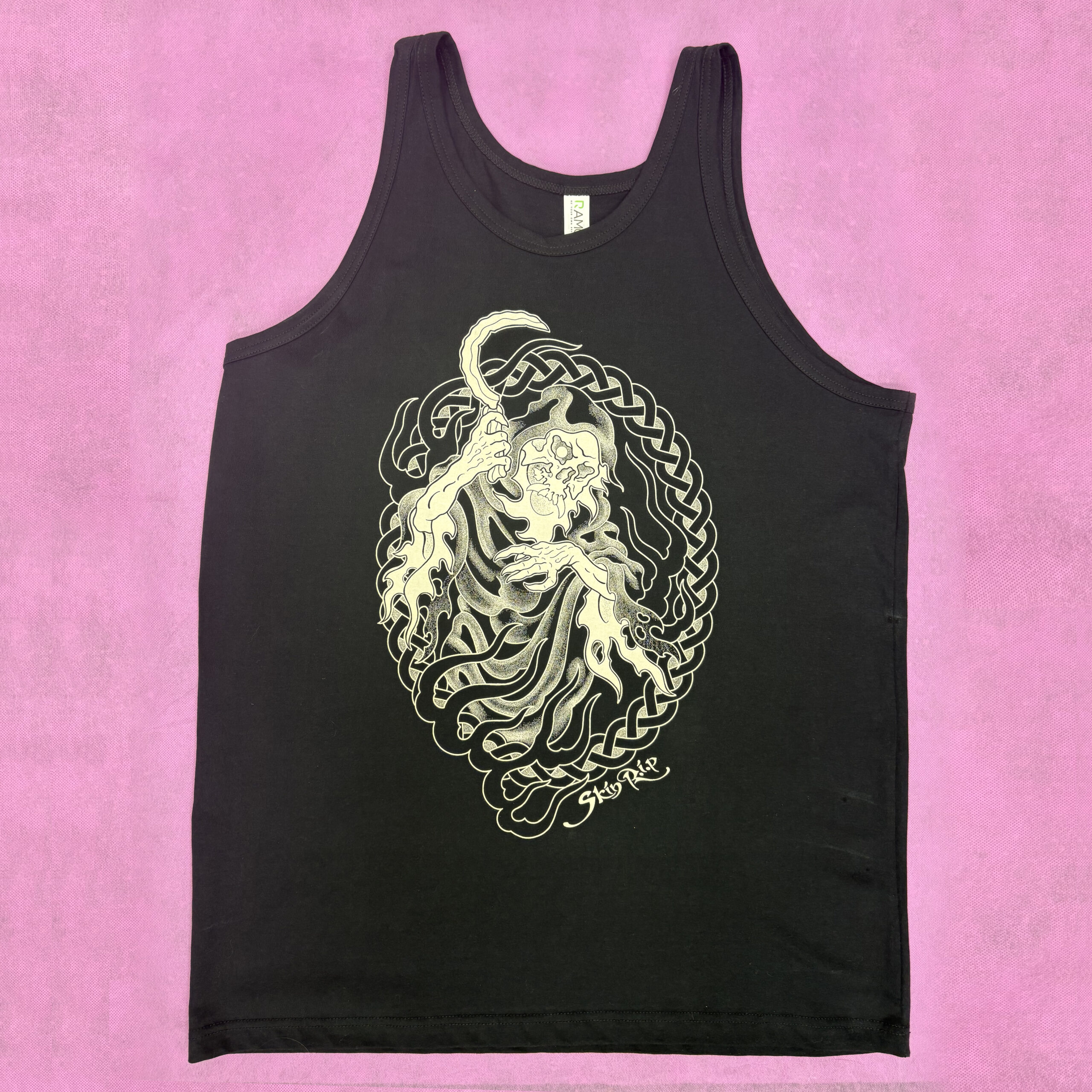 Skin R.I.P - Singlet Black