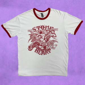 'Red Neck Ringer' Tee Red